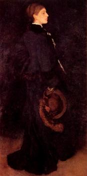 詹姆斯 阿伯特 麥尅尼爾 惠斯勒 Portrait of Miss Rosa Corder 詹姆斯 阿伯特 麥尅尼爾 惠斯勒 Portrait of Miss Rosa Corder